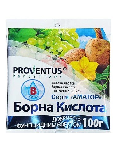 Борна кислота 100 г. Добриво для томатів, полуниці, огірків ...