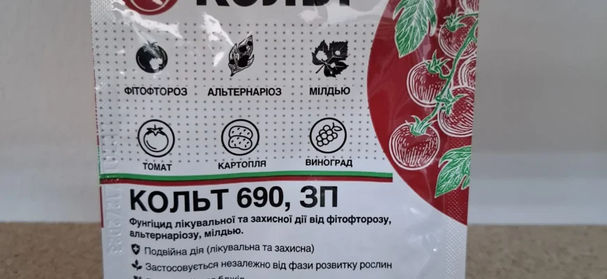 Ефективні методи боротьби з фітофторою: використання препарату Кольт