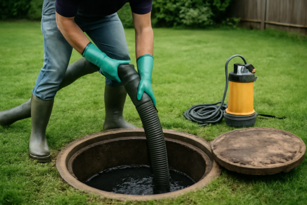 Ефективні методи очищення вигрібної ями від мулу: покрокова інструкція