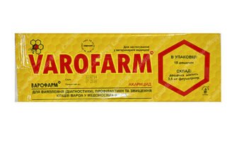 Ефективні пластини для боротьби з кліщами у вуликах бджіл