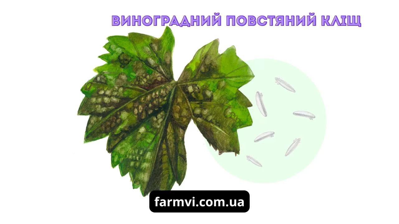 Виноградний повстяний кліщ: як боротися та захистити врожай