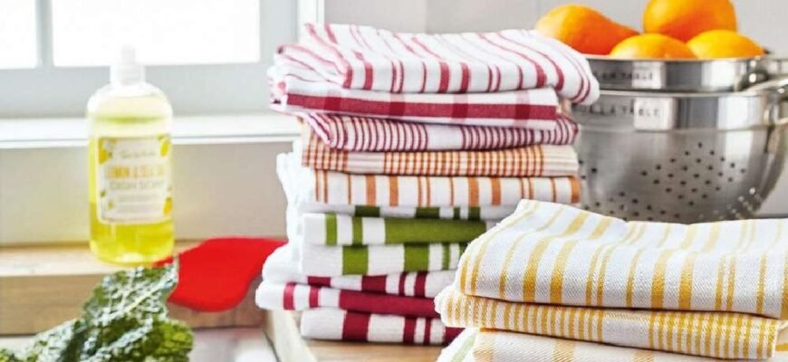 Ефективні способи, як швидко відіпрати кухонні рушники від жиру