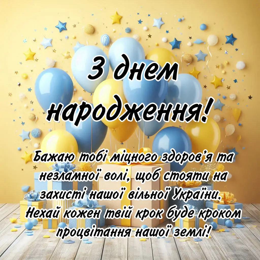 20+ привітань з днем народження чоловіку та мужчині 🎂