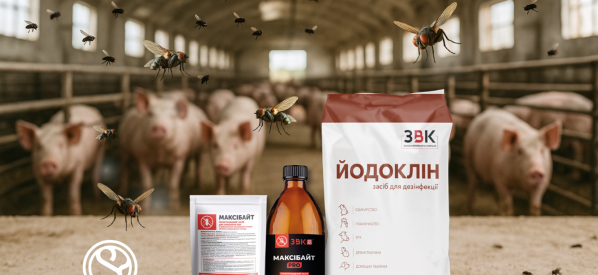 Ефективний засіб для боротьби з мухами у свинарнику: огляд рішень
