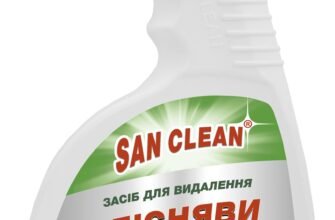 Ефективний засіб San Klin: Як позбутися плісняви назавжди