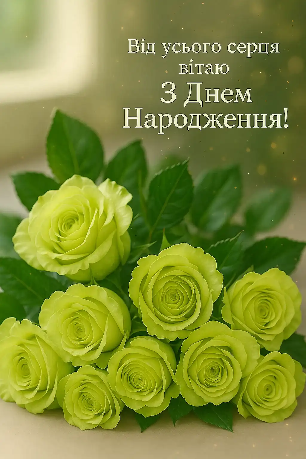 Красиві привітання з днем народження жінці з великим букетом ...