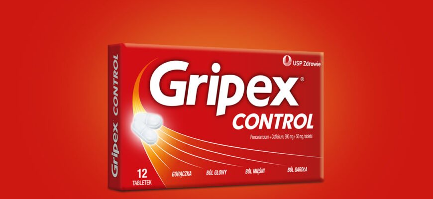 Gripex Control: Від яких симптомів допомагає цей засіб?
