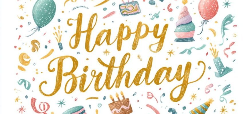 Happy Birthday: Картинки та Привітання з Днем Народження Англійською