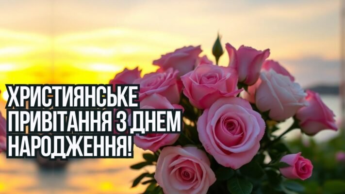 Християнські Картинки з Днем Народження: Привітання для Душі