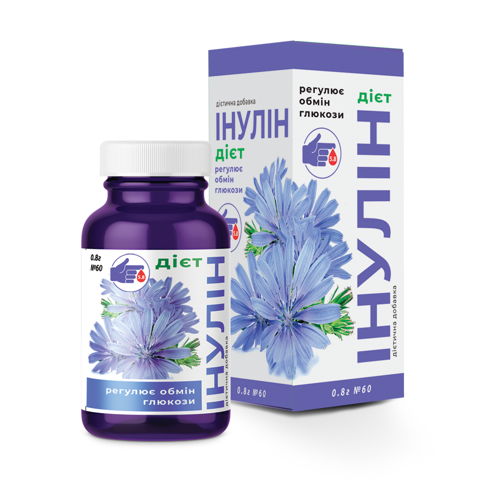 Інулін-дієт (500 мг інуліну) 60 капсул