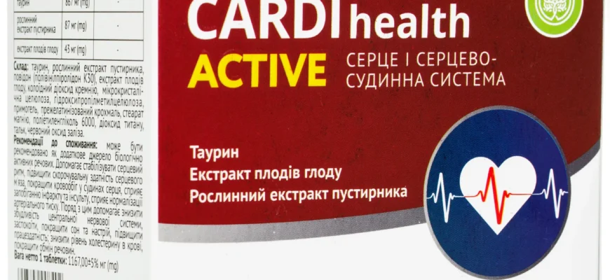 Кардіхелс: Від чого захистить серцевий препарат? Основні переваги