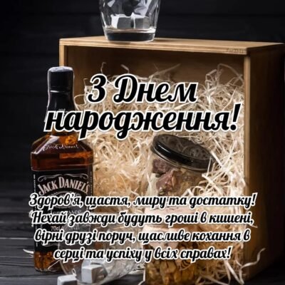 Картинки з Днем Народження для Чоловіків: Оригінальні Привітання