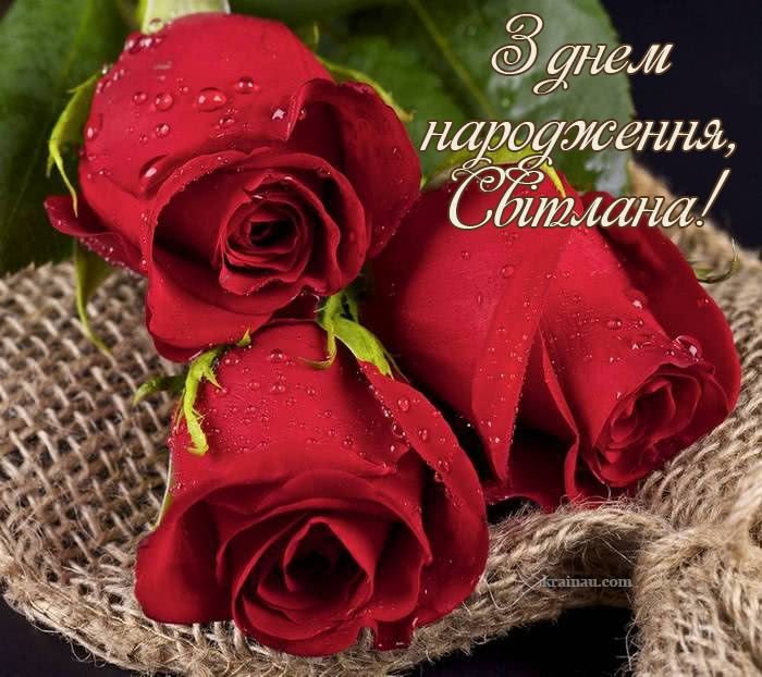 З Днем Народження, Світлана!