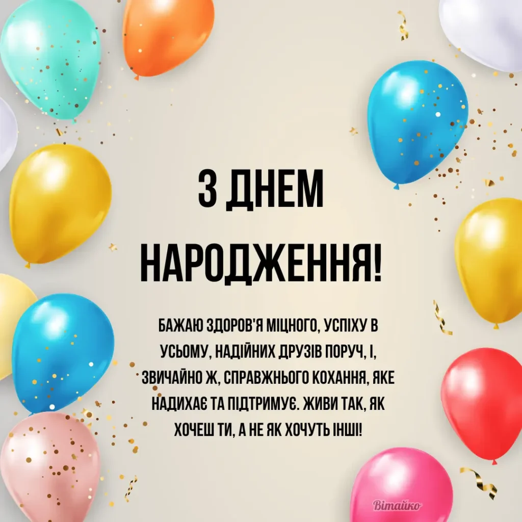 Нові картинки з днем народження: Стильні листівки та вітання