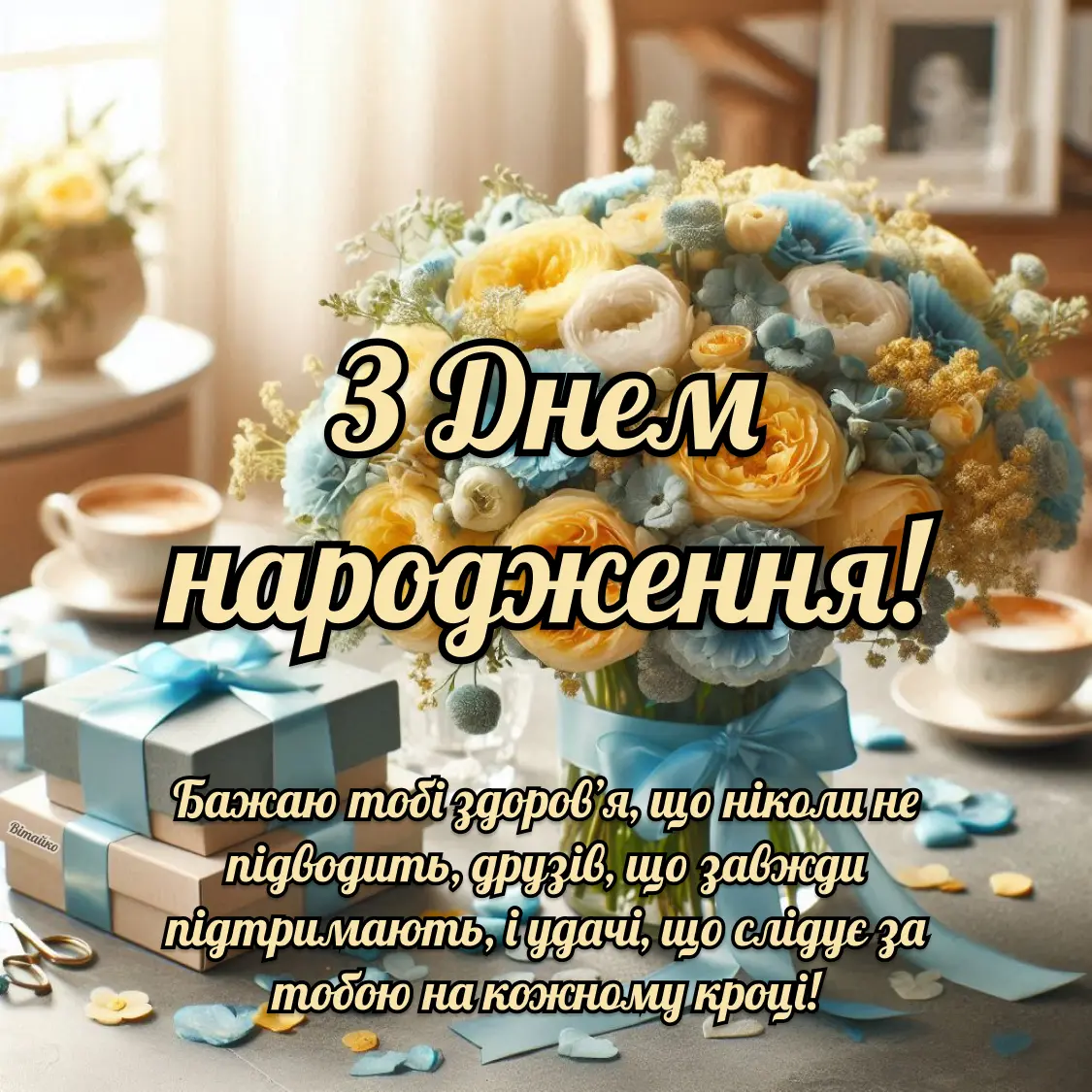 Нові картинки з днем народження: Стильні листівки та вітання