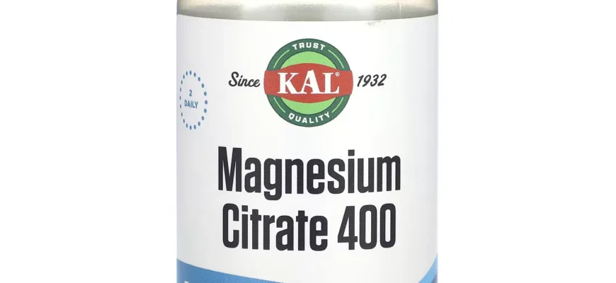 Магній цитрат: для чого потрібен та як він зміцнює ваше здоров’я?