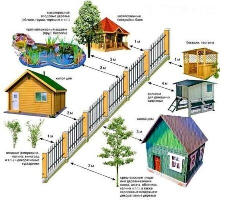 Оптимальна відстань від межі ділянки до будинку: що потрібно знати