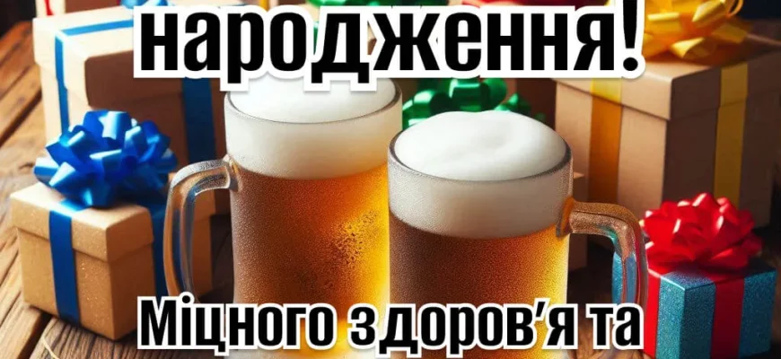 Оригінальні привітання з днем народження чоловікові у вигляді листівок
