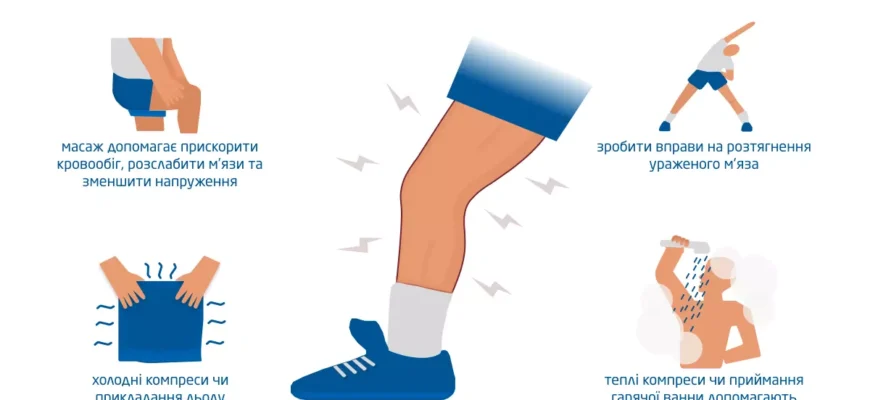 Причини судом у ногах: головні фактори і способи їх уникнення