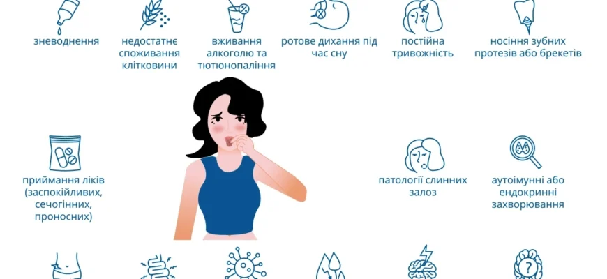 Причини сухості у роті: як уникнути неприємних відчуттів?