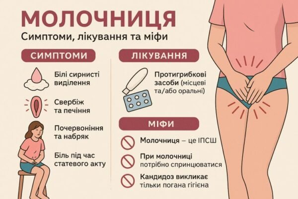 Причини виникнення молочниці: основні фактори та поради для профілактики