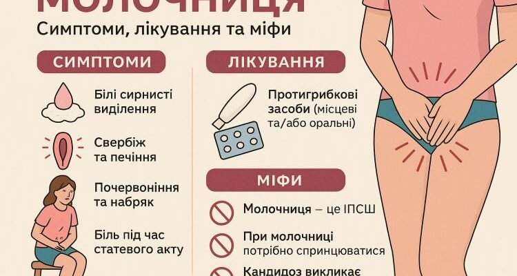 Причини виникнення молочниці: основні фактори та поради для профілактики