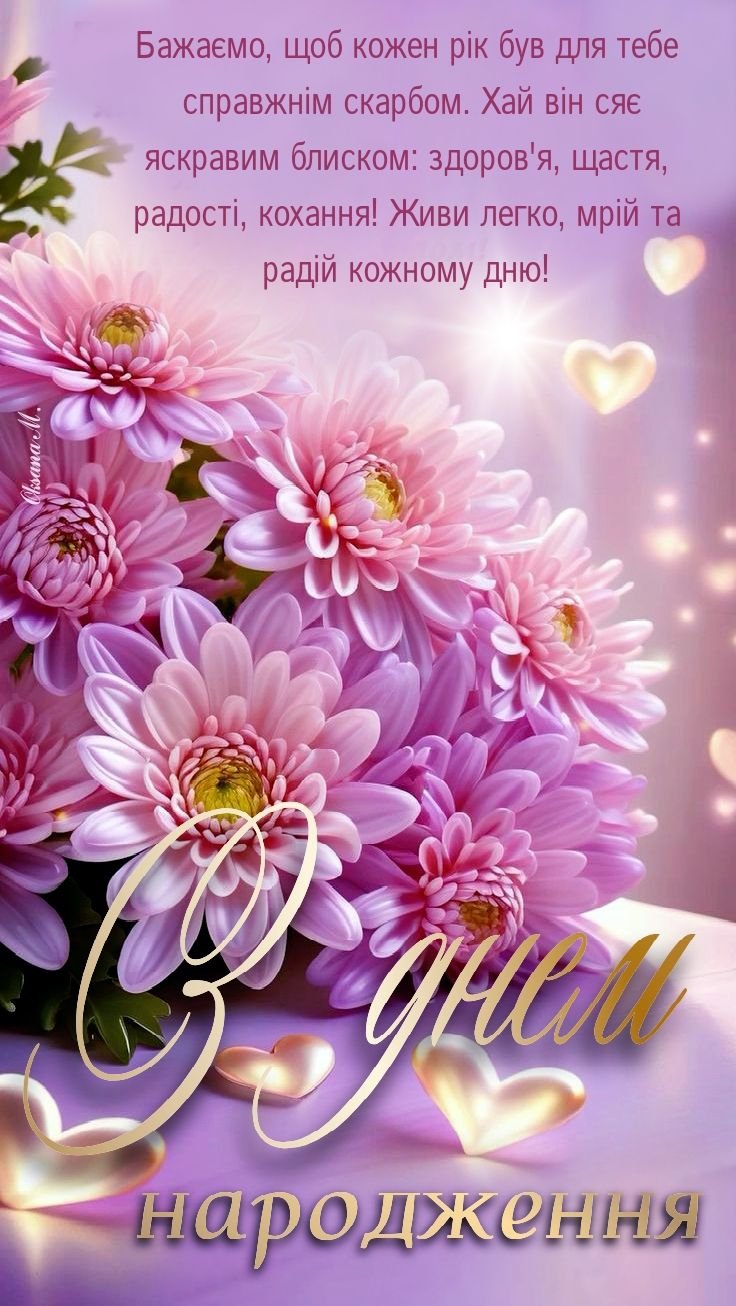 Привітання з Днем народження жінці колезі - Новини України