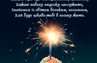 Привітання сину з 20-річчям від мами: слова любові та побажання