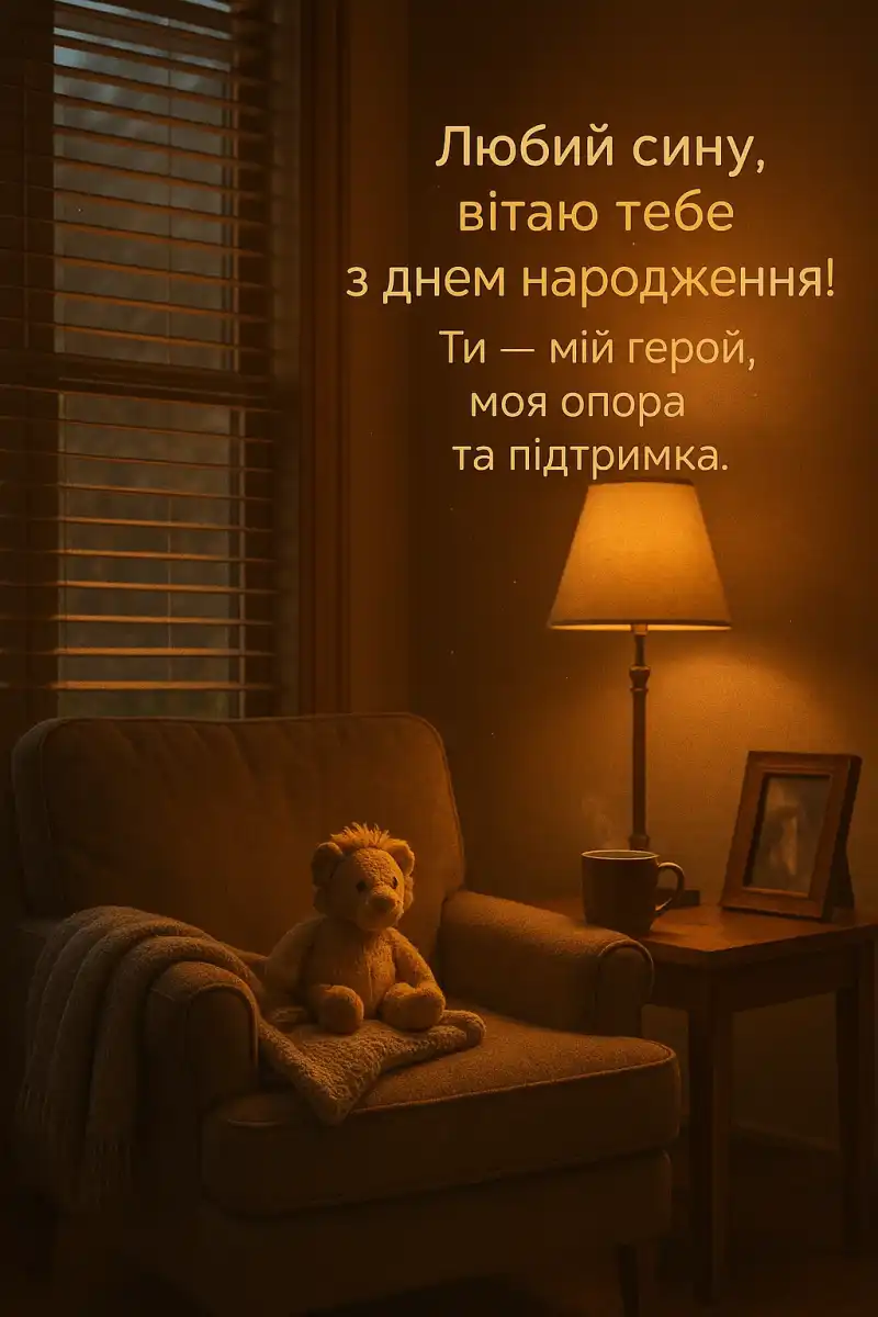 Зворушливі привітання з днем народження сину від мами — слова, які ...