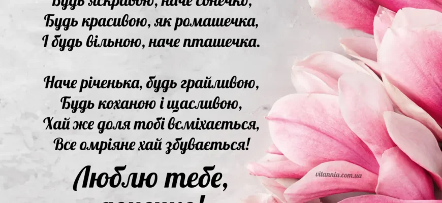 Привітання з Днем Народження для Донечки: Щирі та Ніжні Побажання