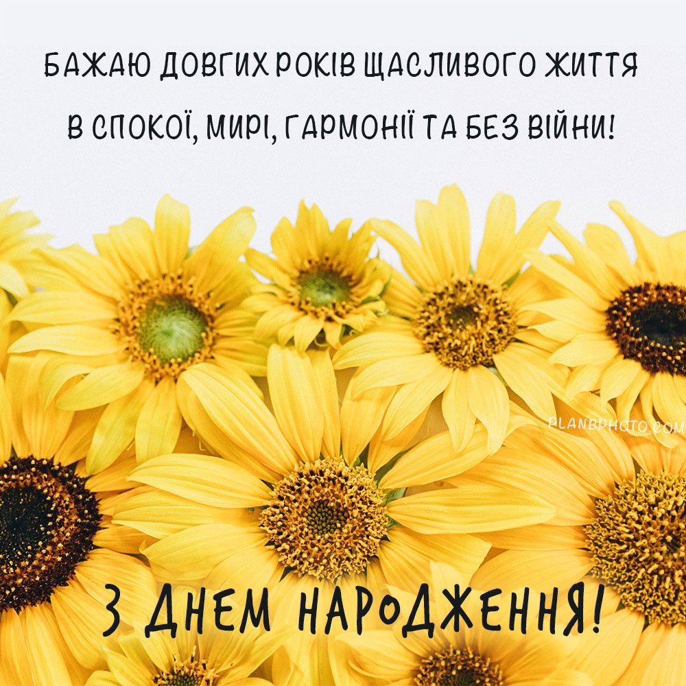 Привітання з днем народження під час війни