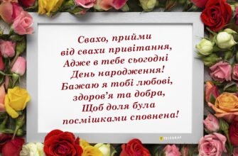 Привітання з Днем Народження Свасі: Зворушливі Слова Від Щирої Свахи