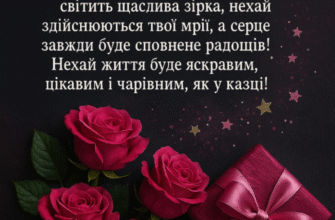 Привітання з Днем народження внучки від бабусі: теплі слова та побажання