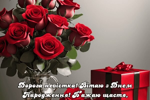 Привітання з Днем народження: як щиро вразити кохану невістку