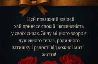 Привітання з ювілеєм 50 років: оригінальні побажання та ідеї