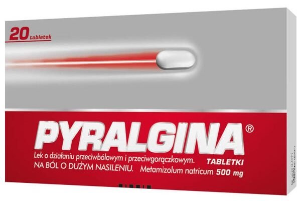 Pyralgina 500: основні показання та застосування препарату