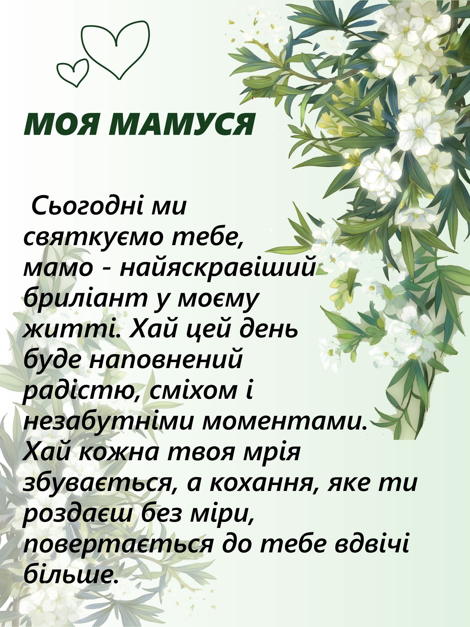 ᐈ Привітання з днем народження Мамі своїми словами, картинки та ...