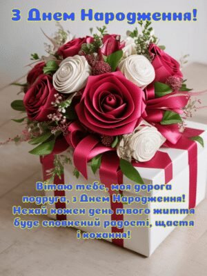 Створіть унікальну відкритку з днем народження для найкращої подруги