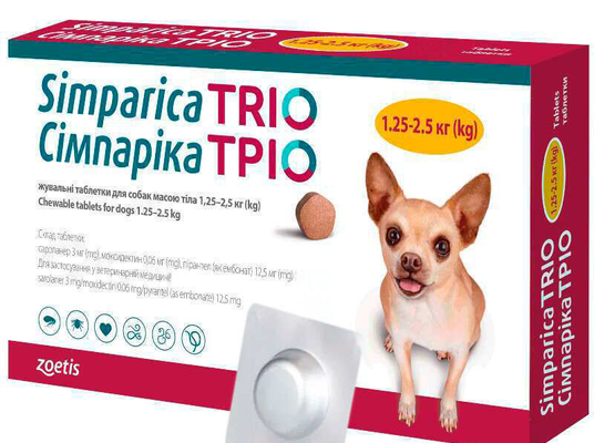 Таблетка від кліщів для собак: захист на 3 місяці від паразитів