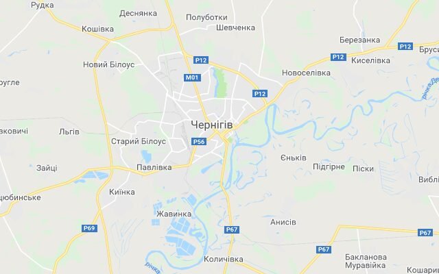 **Точна відстань від Києва до Чернігова: автошляхом та прямою**