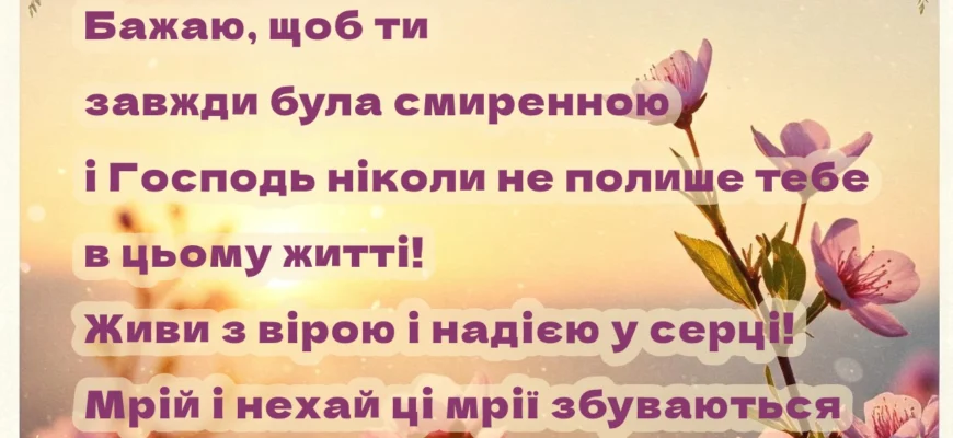 Церковні привітання з днем народження: найкращі побажання від душі