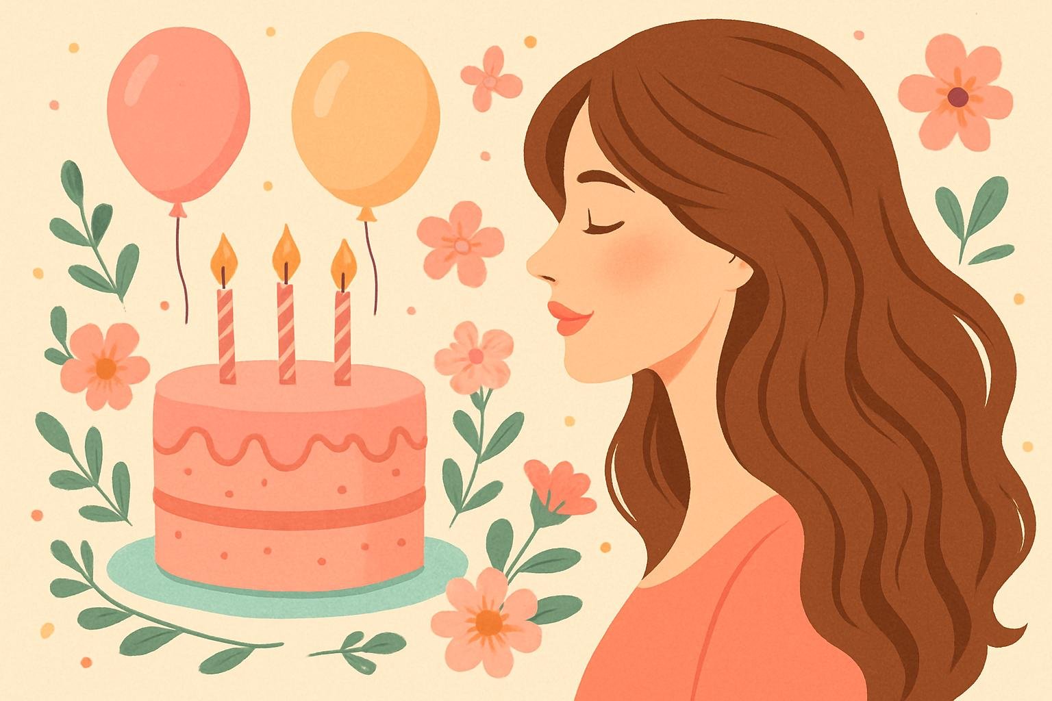 Привітання жінці з днем народження — добірка красивих слів