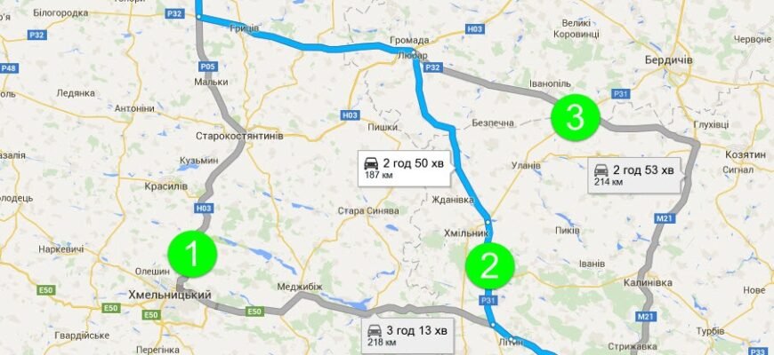 Відстань від Хмельницького до Вінниці: скільки кілометрів їхати?