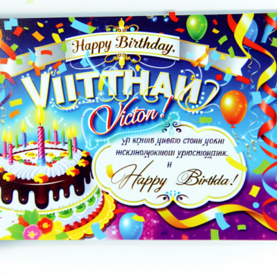 Віктор, з Днем Народження! Кращі побажання та ідеї святкування