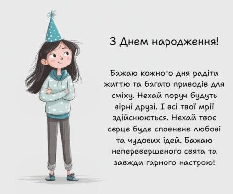Вітання з Днем народження для дівчинки: найкращі побажання та ідеї