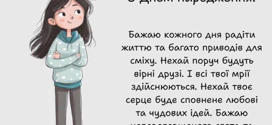Вітання з Днем народження для дівчинки: найкращі побажання та ідеї