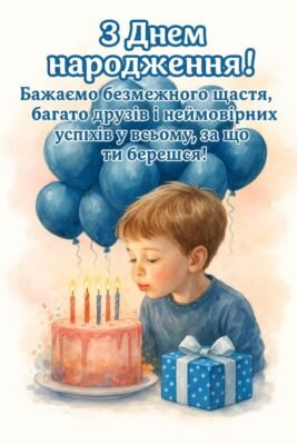 Вітання з Днем Народження для Хлопчика: Щасливих Моментів і Подарунків