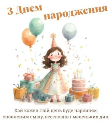 Вітаємо дівчинку з днем народження: ідеї дитячих святкувань