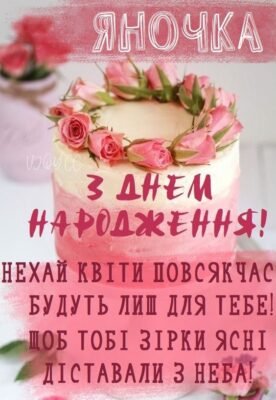 Вітаємо Яночку з Днем Народження: найкращі побажання та ідеї святкування