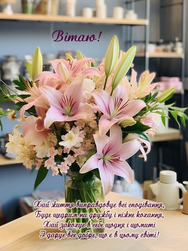 Привітання двійнятам з Днем народження